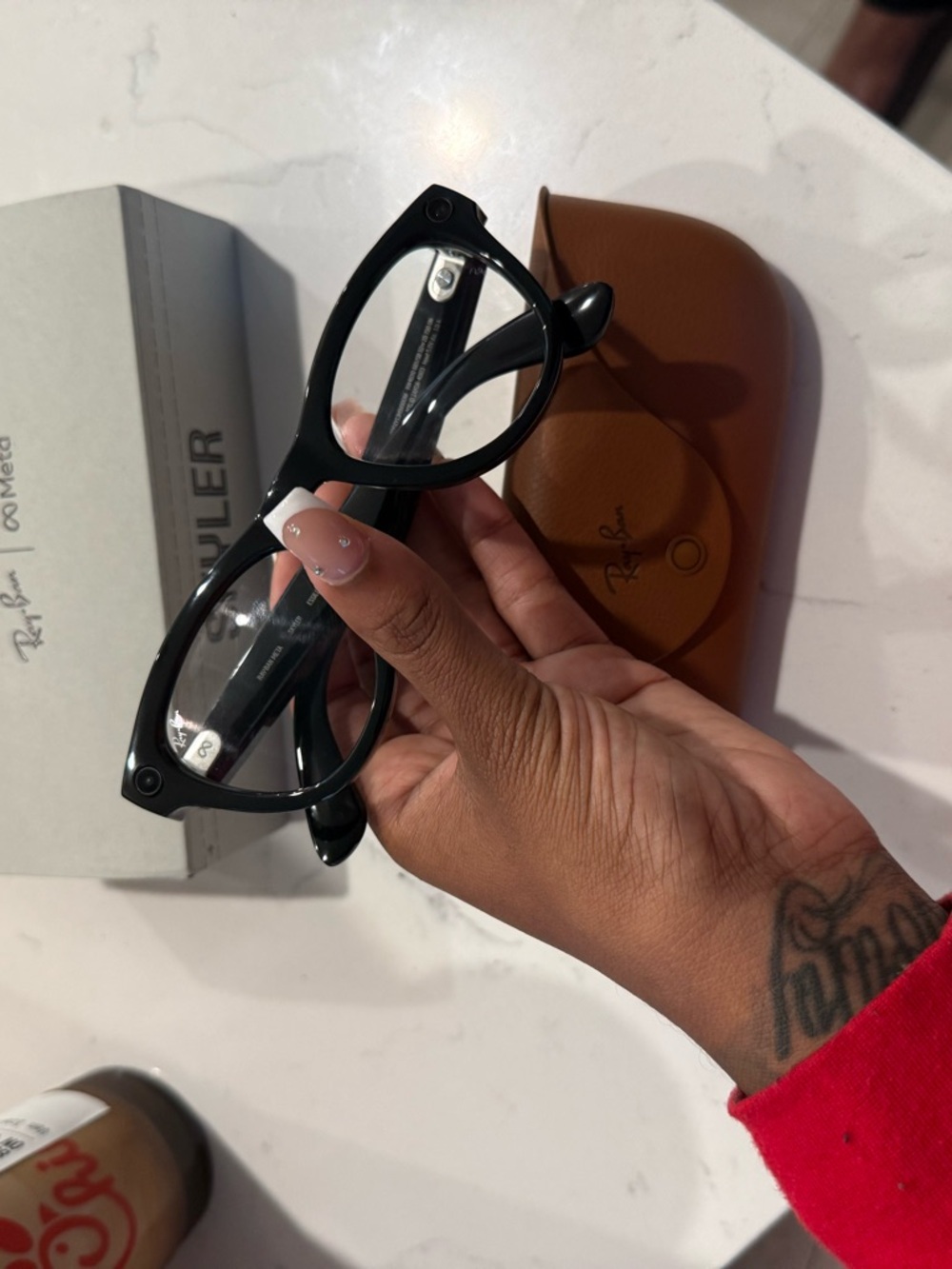 (SOLD) Ray-Ban Black Skylar Meta Glasses (Gen-1)